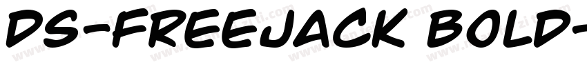 DS-FreeJack Bold字体转换